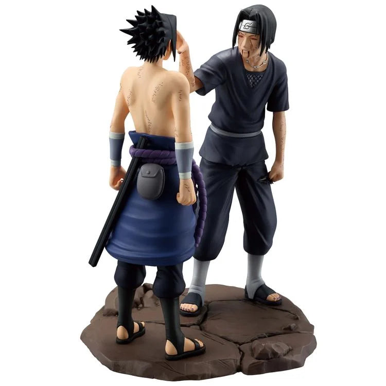 Naruto Shippuden Revible Moment Ichibansho Sasuke Uchiha & Itachi Uchiha (Red Eyes Reflecting the Heart) Figure