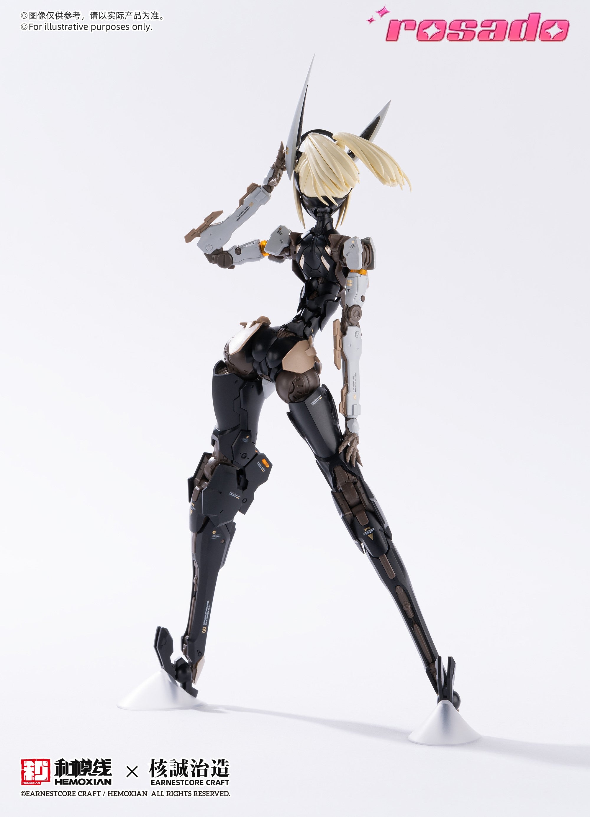 Rosado Project Starflower Lilly MK3 1/10 Scale Action Figure