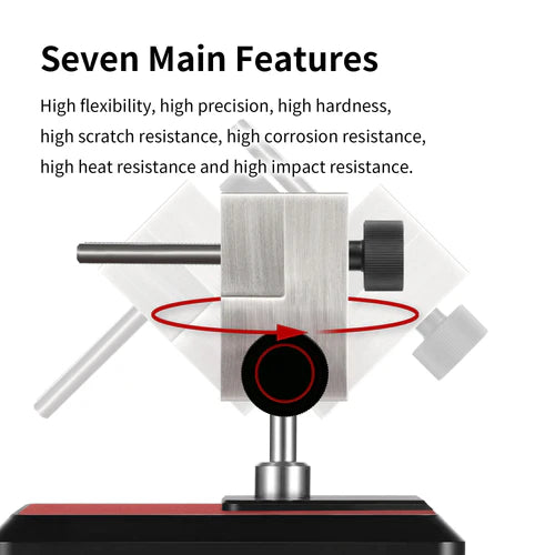 DSPIAE AT-TVA&B Precision Stainless Steel Clamp Vise