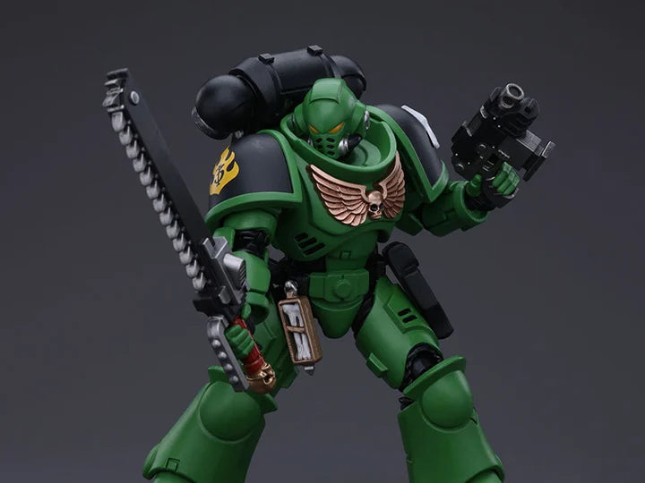 Warhammer 40k Salamanders Intercessors Brother Haecule 1/18 Scale Action Figure