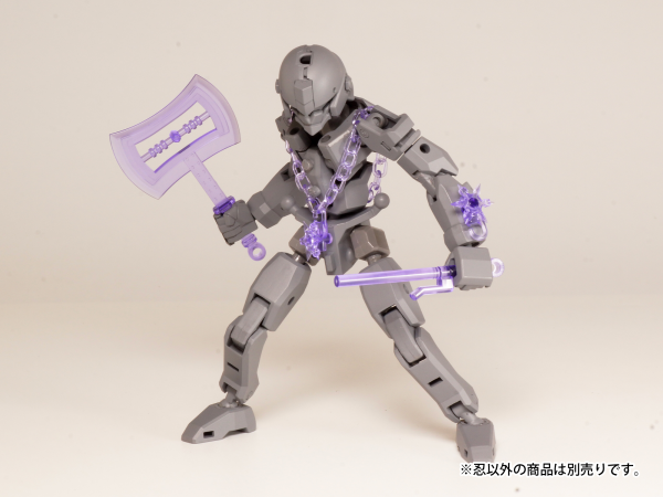 PLA-ACT Option Series 04 Shinobi 2 (Clear Purple Ver.) Accessory Kit