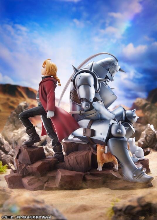 Fullmetal Alchemist Brotherhood Edward and Alphonse Elric (Brothers Ver.) Figure