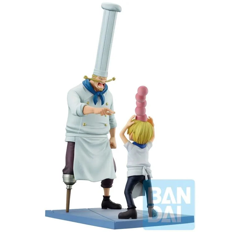 One Piece Ichibansho Revible Moment Sanji & Zeff (Road to Down) Figure