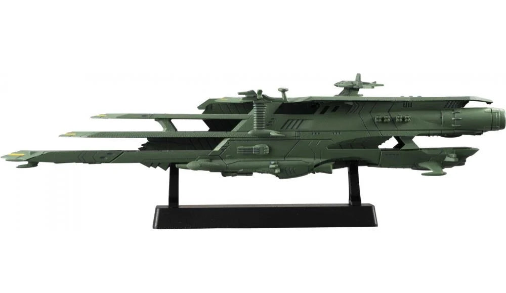 Space Battleship Yamato 2199 Gaiperon Class Aircraft Carrier Balgray 1/1000 Scale Model Kit