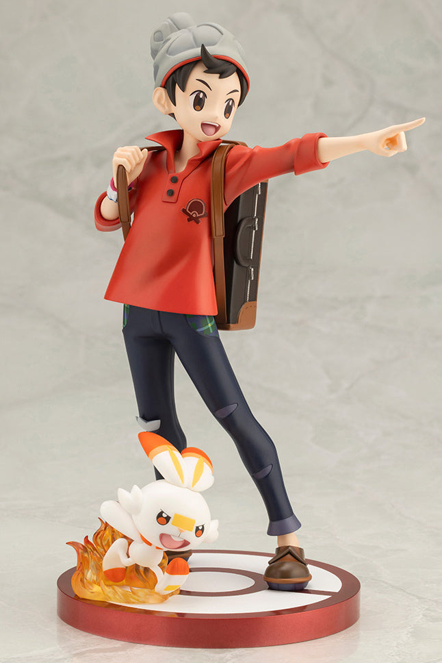 Pokemon ArtFX J Victor with Scorbunny 1/8 Scale Figure