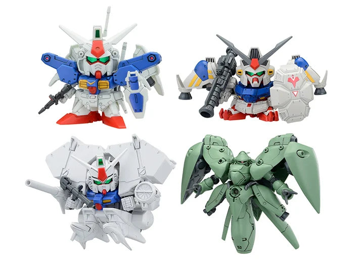 Mobile Suit Gundam 0083 Stardust Memory SD Gundam BB Senshi Set of 4 Model Kits