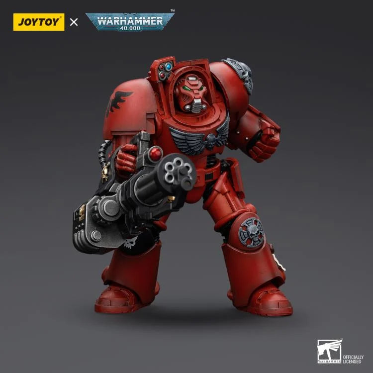 Warhammer 40K Blood Angels Terminator Squad Terminator with Assault Cannon 1/18 Scale Action Figure