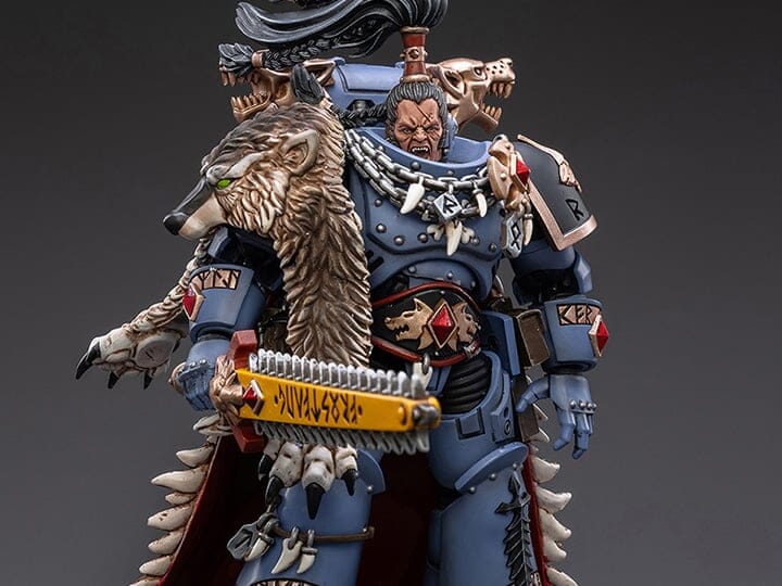 Warhammer 40k Space Wolves Ragnar Blackmane 1/18 Scale Action Figure (Reissue)