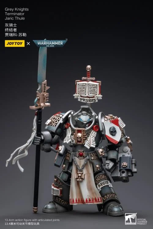 Warhammer 40K Grey Knights Terminator Jaric Thule 1/18 Scale Action Figure