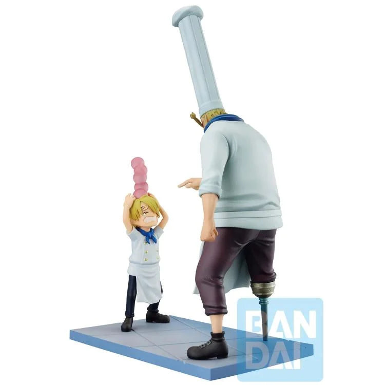 One Piece Ichibansho Revible Moment Sanji & Zeff (Road to Down) Figure