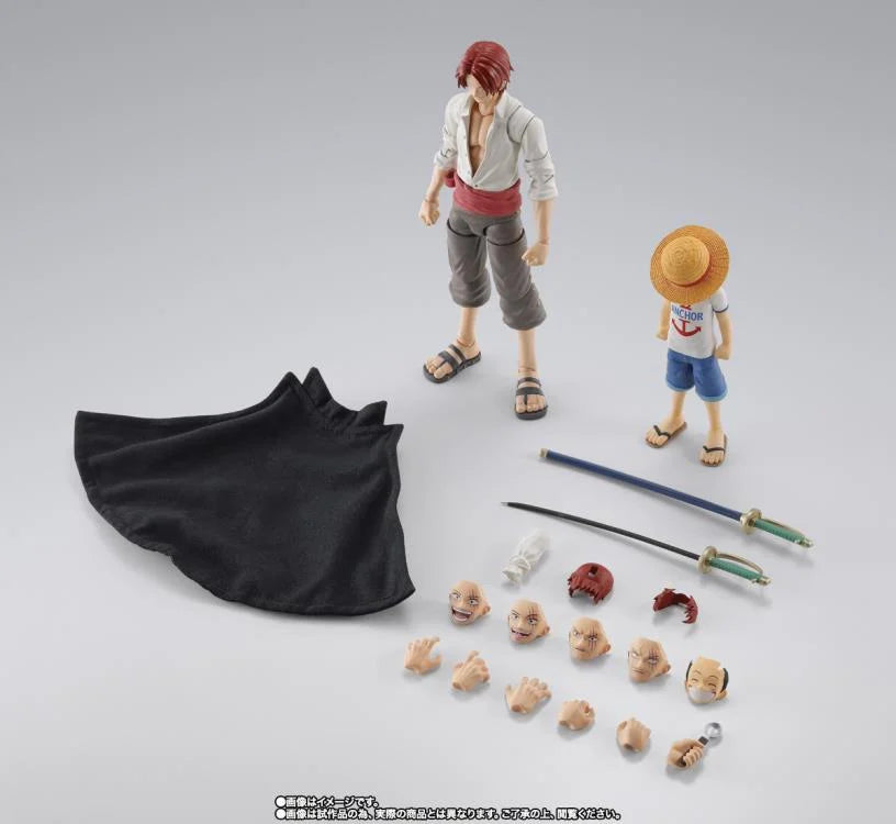 One Piece S.H.Figuarts Shanks and Monkey D. Luffy (Childhood)