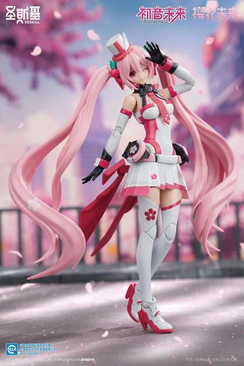 Project Sekai Colorful Stage! feat. Hatsune Miku Sakura Mirai (Pink Sonic Boom Ver.) Model Kit