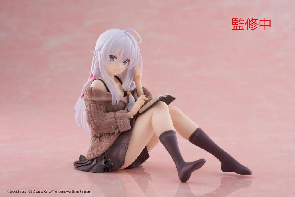 Wandering Witch The Journey of Elaina Desktop Cute Elaina (Casual Clothes Ver.) Figure