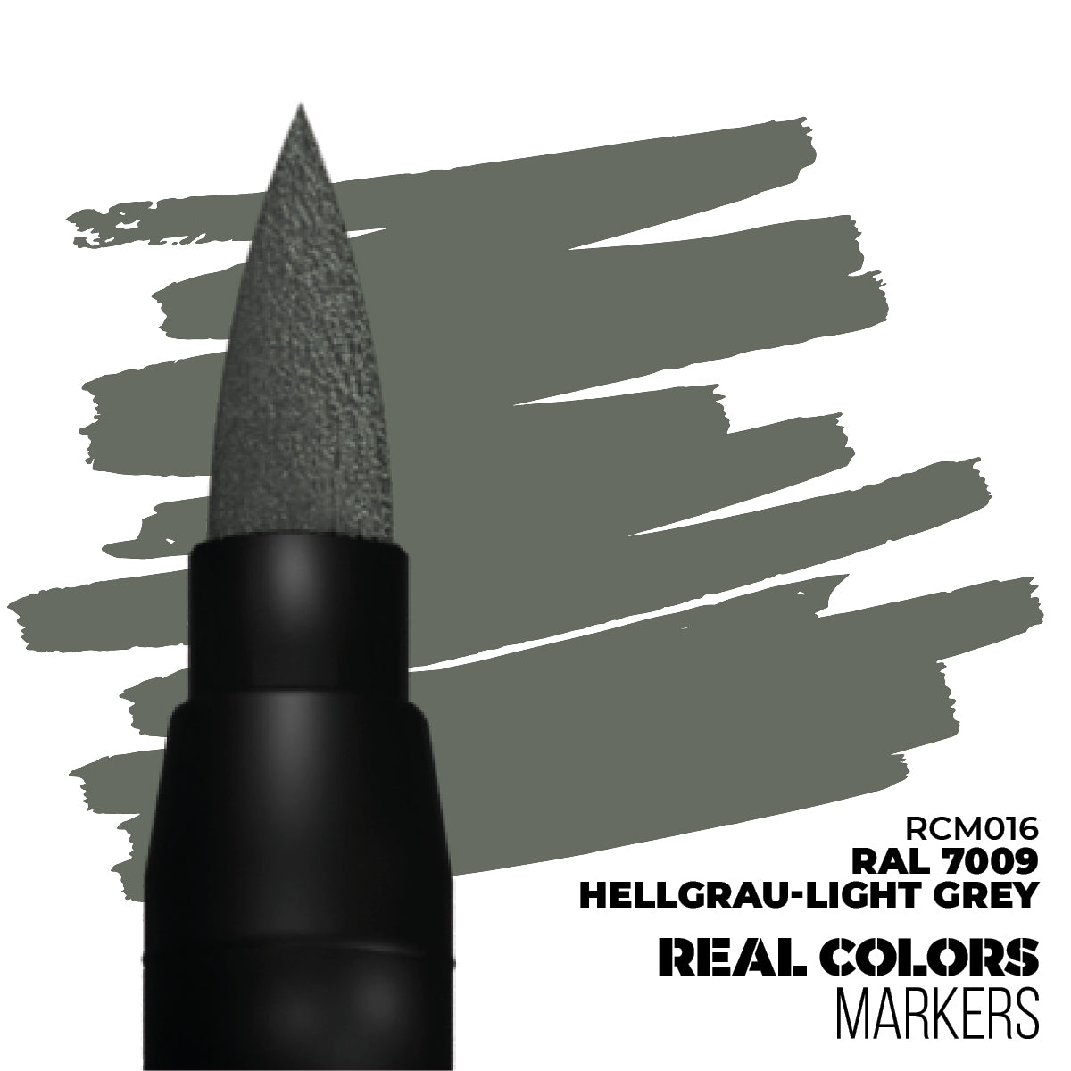 AK Interactive Real Colors Markers RAL 7009 Hellgrau-Light Grey