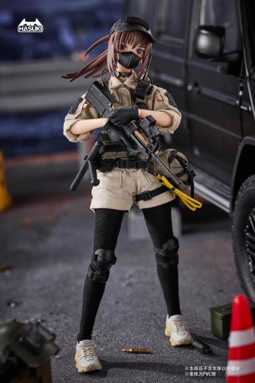 Pocket Art Series Security Guard Hiyo Reizei 1/12 Scale Action Figure