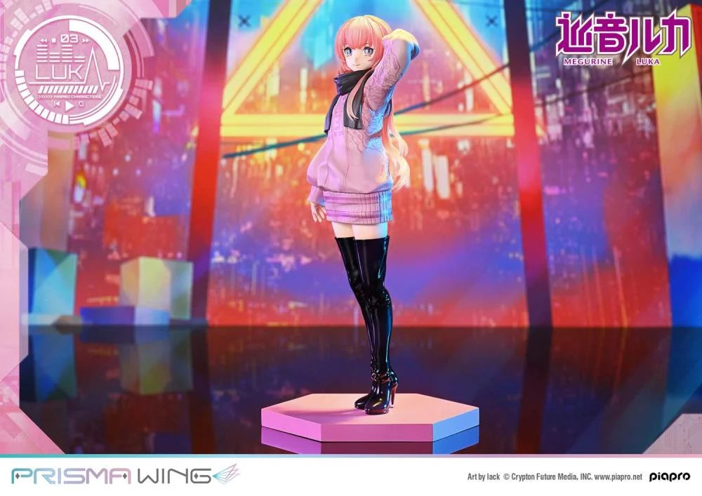 Vocaloid Prisma Wing Megurine Luka (Art by lack) 1/7 Scale Figure