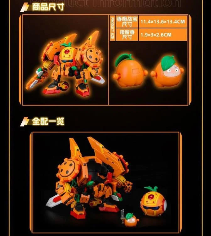 Fruity Robo Mandarine Berserker Model Kit