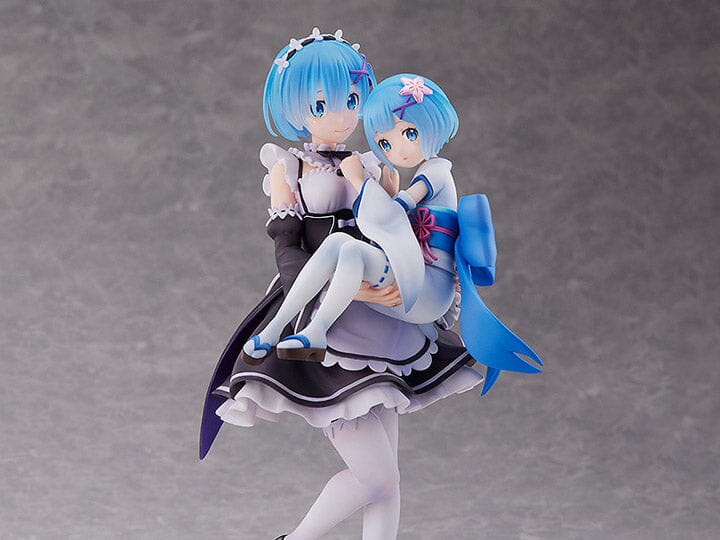 Re Zero Starting Life in Another World Rem & Childhood Rem 1/7 Scale Figure