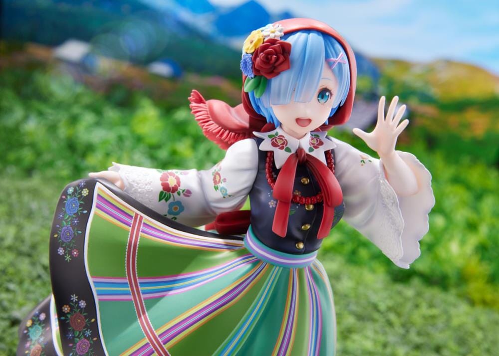 Re Zero Starting Life in Another World F Nex Rem (Country Dress Ver.) 1/7 Scale Figure