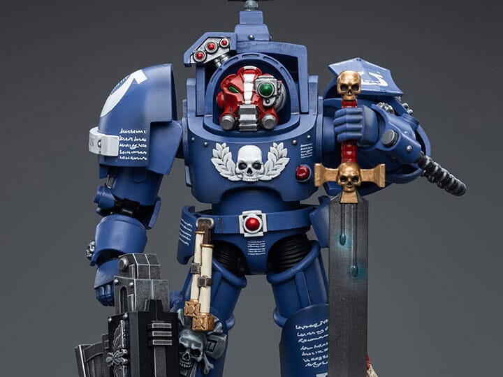 Warhammer 40K Ultramarines Terminators Sergeant Terconon 1/18 Scale Figure