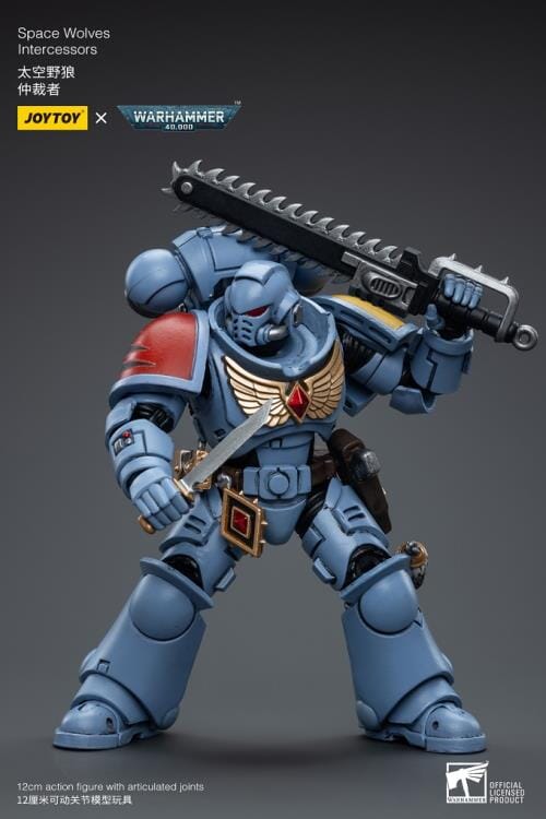 Warhammer 40K Space Wolves Intercessors (Ver. 2) 1/18 Scale Figure