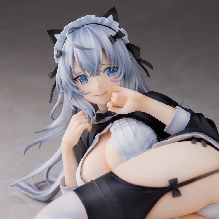 Komashiro Illustration Maid Nyanko Figure