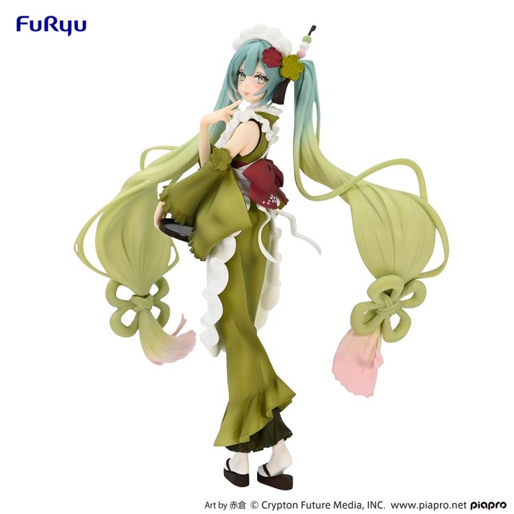 Vocaloid SweetsSweets Hatsune Miku (Matcha Green Tea Parfait) Figure (Reissue)