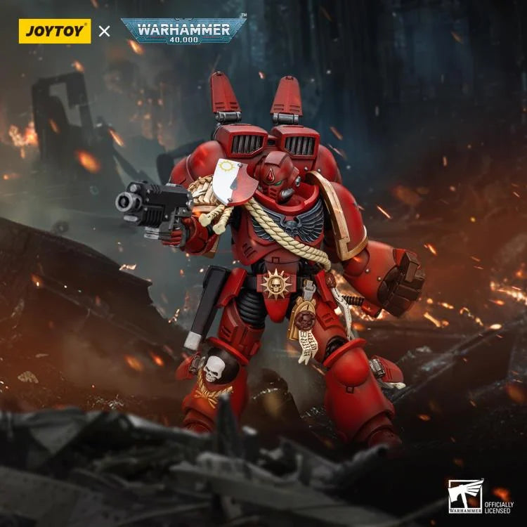 Warhammer 40K Blood Angels Captain with Jump Pack 1/18 Scale Action Figure