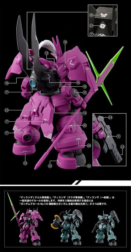 C83 TWFM HG Dilanza (Guel & Lauda) Decal Sheet