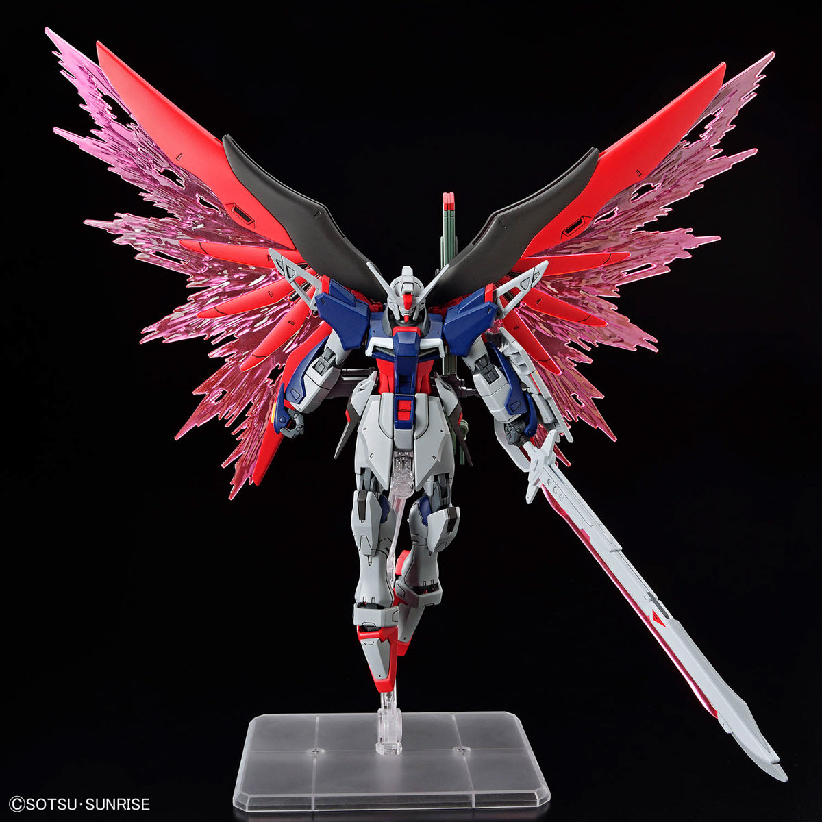 HGCE 1/144 #258 ZGMF/A-42S2 Destiny Gundam Spec II (& Zeus Silhouette)