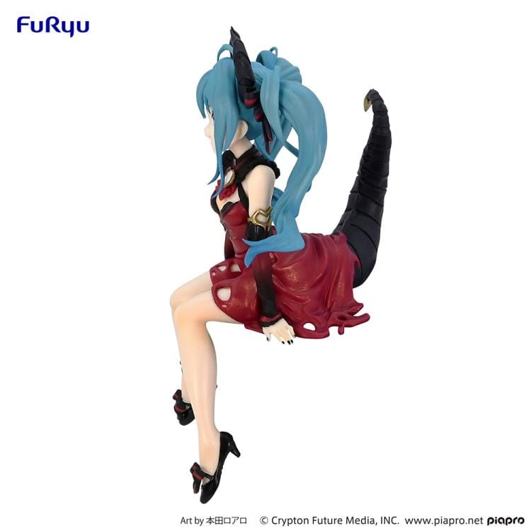 Vocaloid Hatsune Miku (Villain Color Red Variation Ver.) Noodle Stopper Figure