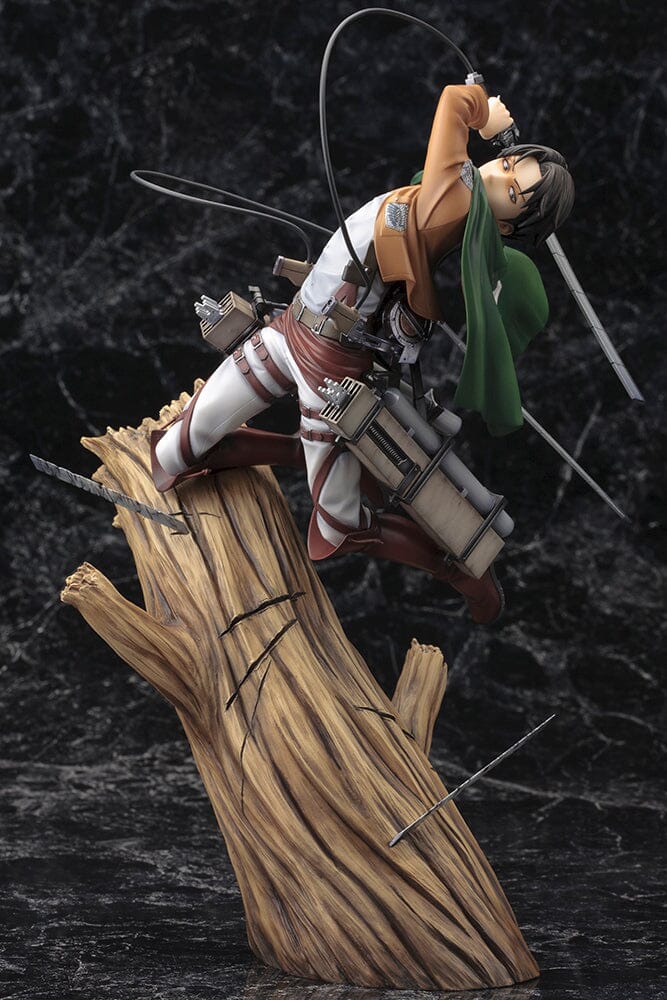 Attack on Titan ArtFX J Levi (Renewal Package Ver.) 1/8 Scale Figure (Reissue)