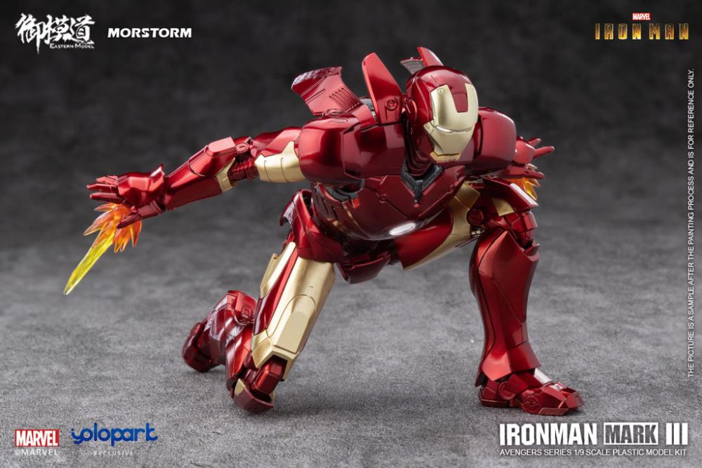 Iron Man Mark III Deluxe 1/9 Scale Model Kit