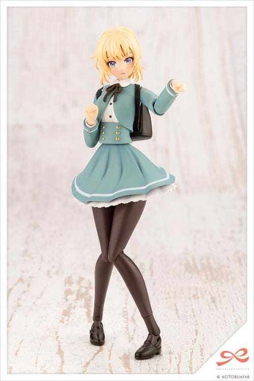 Sousai Shojo Teien St. Iris Girls' High School Winter Clothes Ritsuka Saeki 1/10 Scale Model Kit