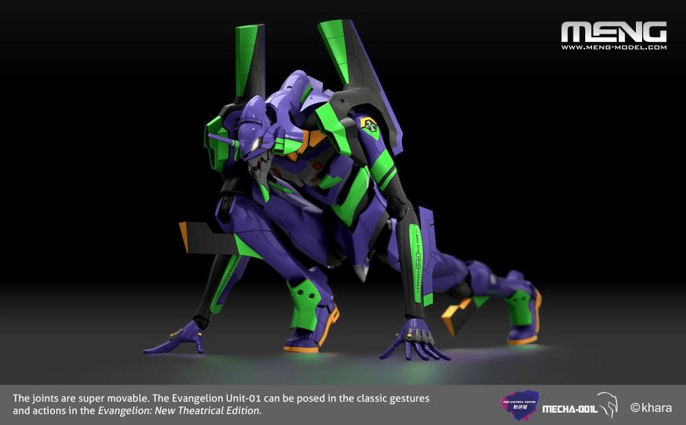 Rebuild of Evangelion EVA Unit-01 Model Kit