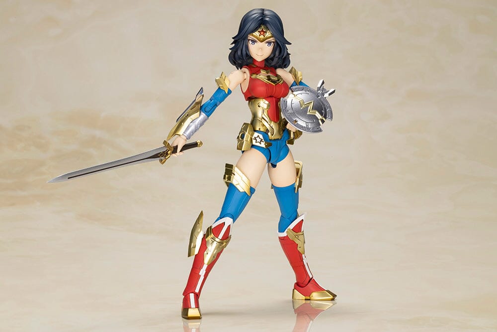 DC Comics Cross Frame Girl Wonder Woman (Another Color Humikane Shimada Ver.) Model Kit