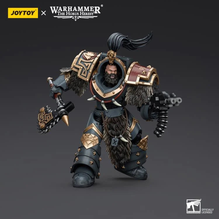 Warhammer 40k Space Wolves Varagyr Wolf Guard Squad Varagyr Thegn 1/18 Scale Action Figure