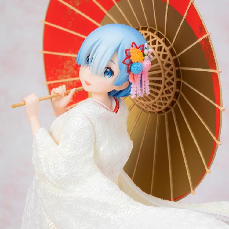 Re:Zero Starting Life in Another World F:Nex Rem (Shiromuku Ver.) 1/7 Scale Figure (2nd Reissue)