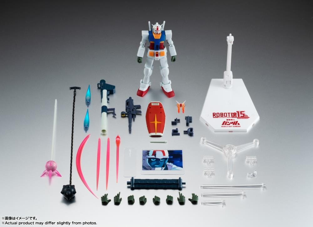 Mobile Suit Gundam Robot Spirits 15th Anniversary RX-78-2 Gundam (Ver. A.N.I.M.E.)