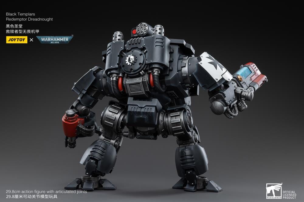 Warhammer 40K Black Templars Redemptor Dreadnought 1/18 Scale Figure