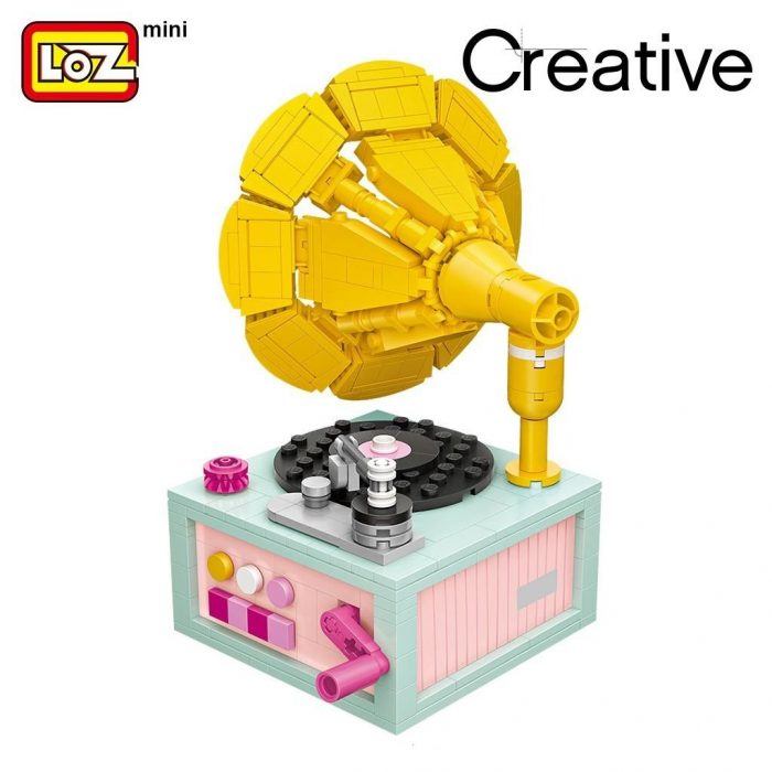 LOZ Creative 1123 Phonograph