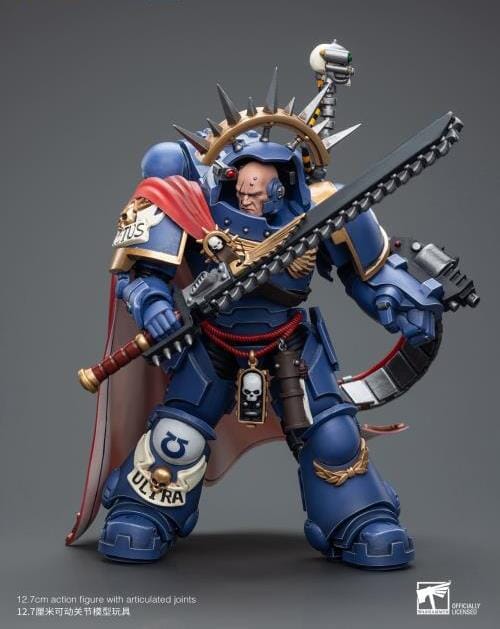 Warhammer 40k Ultramarines Captain in Gravis Armour 1/18 Scale Figure