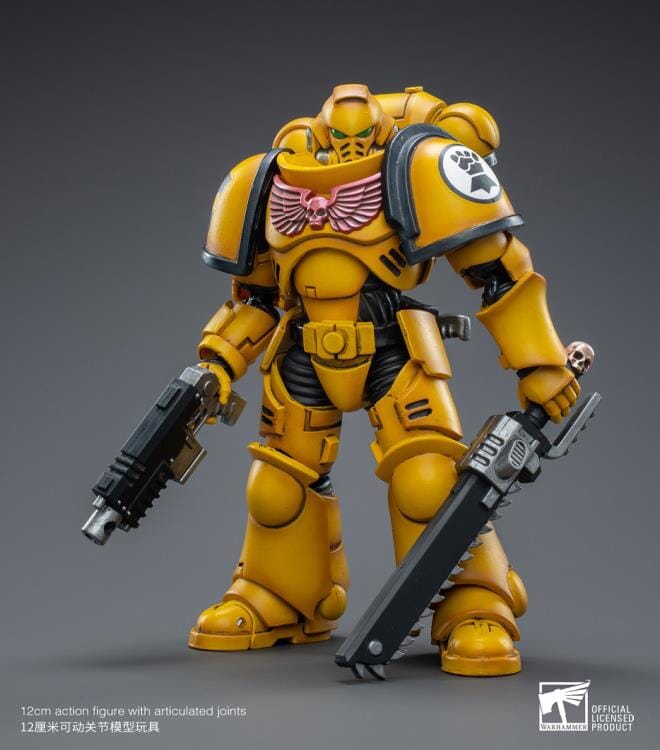 Warhammer 40K Imperial Fists Intercessors 1/18 Scale Figure