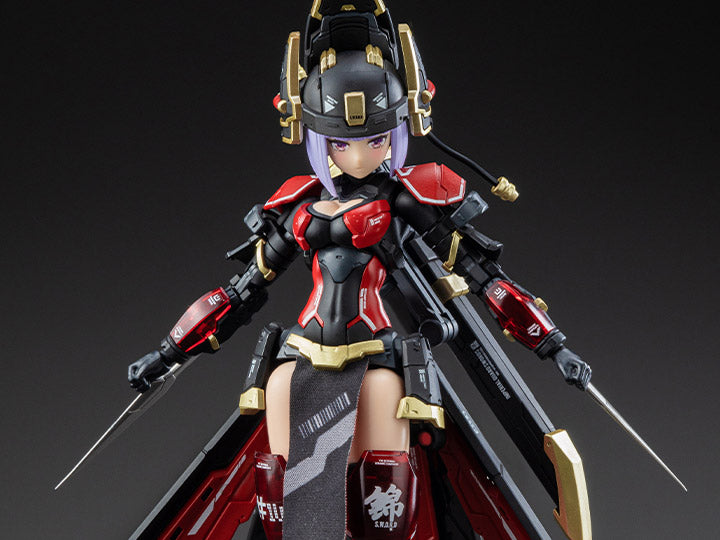 A.T.K. Girl Brocade-Clad Elite Guard (Jinyi Wei JW021 - Red Ver.) 1/12 Scale Model Kit