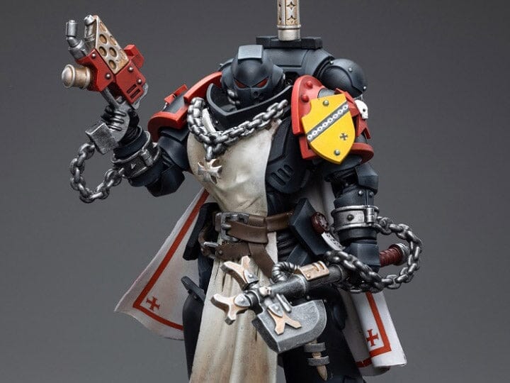 Warhammer 40K Black Templars Primaris Sword Brethren Granbertus 1/18 Scale Figure