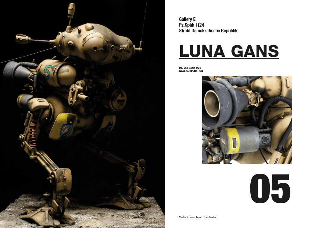 LUNA COMBAT The Ma.K Lincoln Report Vol.2