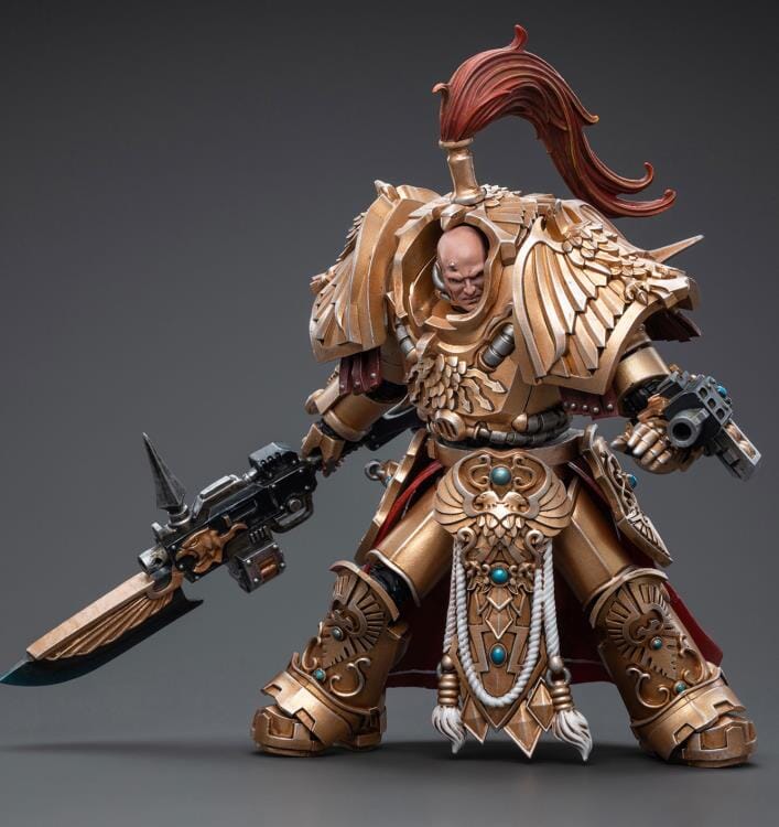 Warhammer 40K Adeptus Custodes Shield Captain in Allarus Terminator Armor Hydon Seronis 1/18 Scale Figure