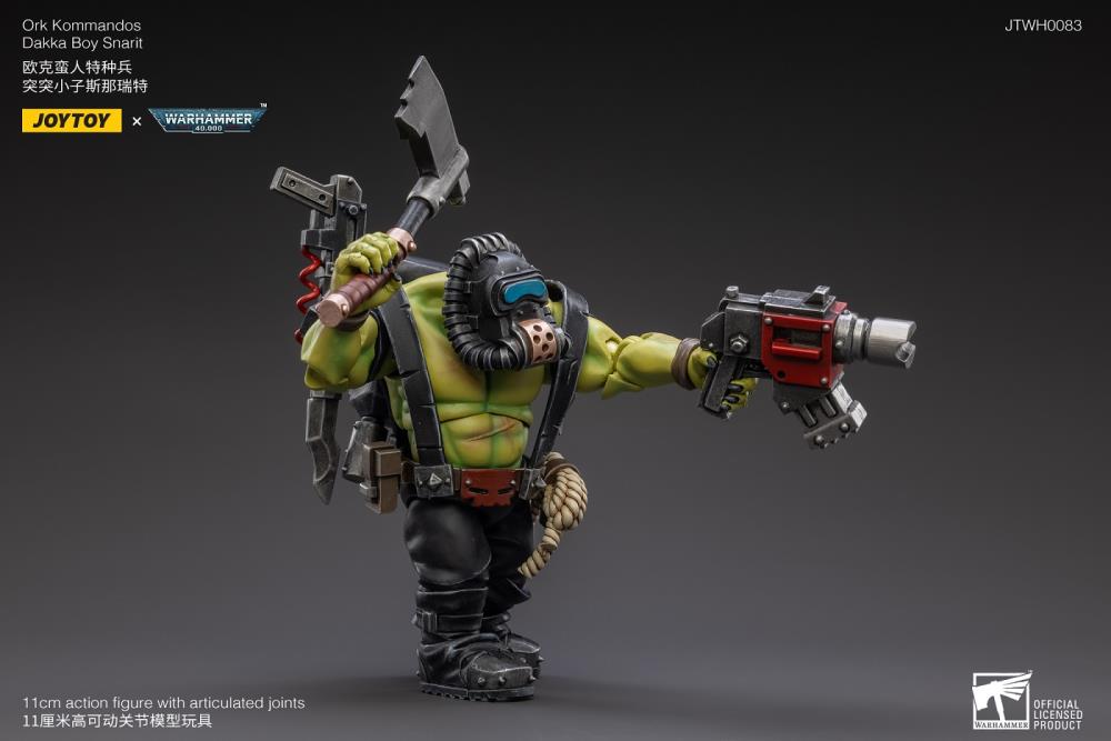 Warhammer 40K Ork Kommandos Dakka Boy Snarit 1/18 Scale Figure