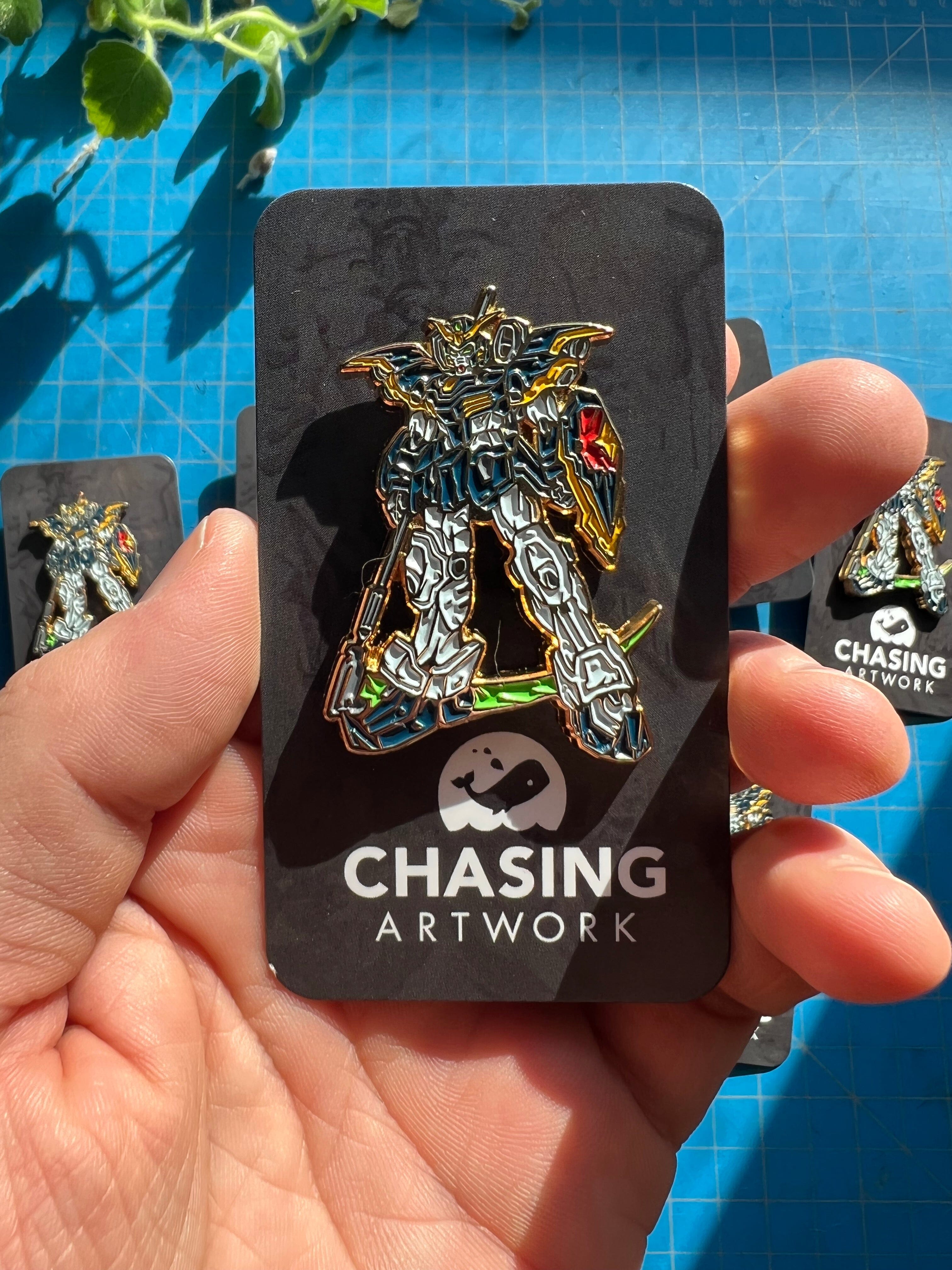 Limited Chasing Artwork Gundam Deathscythe Enamel Pin