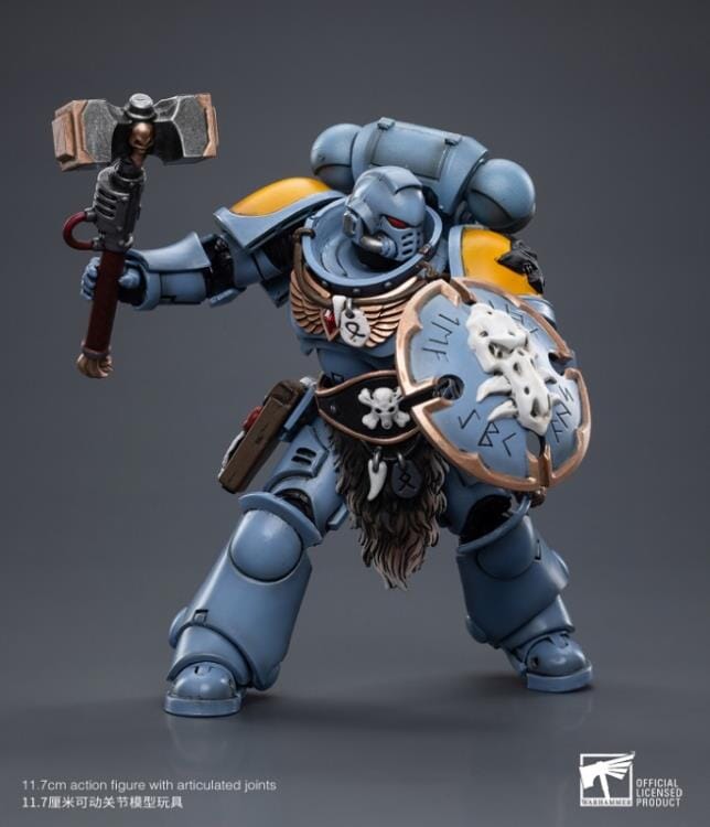 Warhammer 40K Space Wolves Claw Pack Sigyrr Stoneshield 1/18 Scale Figure (Reissue)